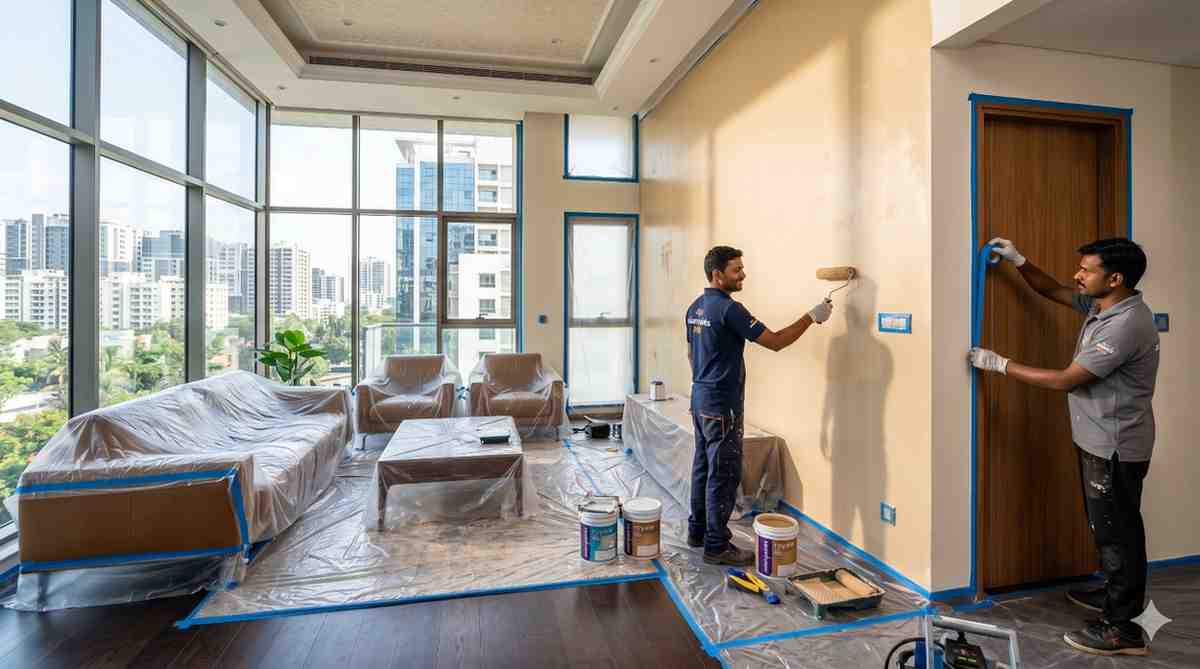 3 BHK & Villa Painting Service