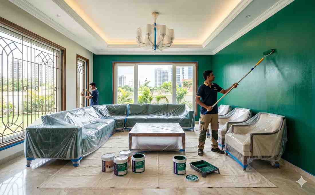 2 BHK House Painting Service